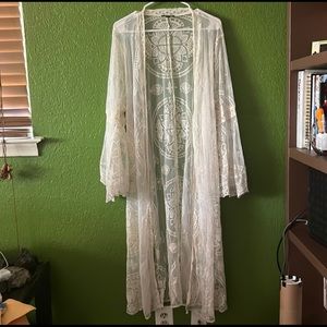 Torrid lace kimono